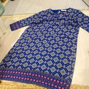 Everly  Blue patterned Dress